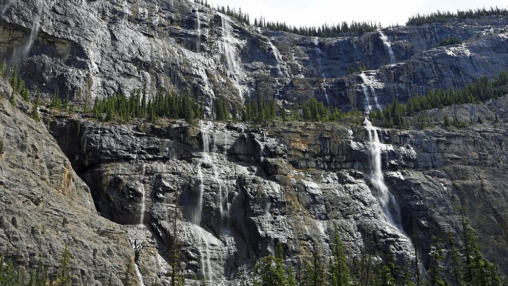 Weeping Wall Rockies Motorcycle Trip